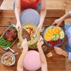 Taasmoog Pack of 6 Plates, Unbreakable & Robust Dinner Plates,