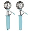 sourcing map 2pcs Cookie Scoops, Ice Cream Scoop with Trigger