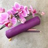 Rhodia ‎318990C Round Pencil Case (21.5 x 5 cm, Faux