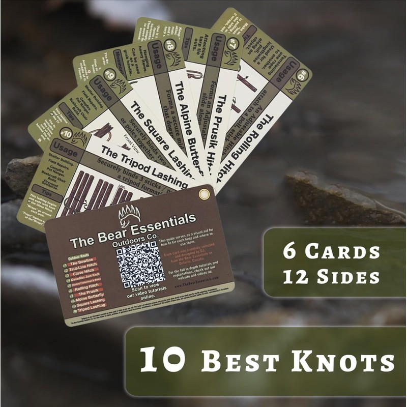 Knot Tying Kit | Camping & Outdoor Knots - by