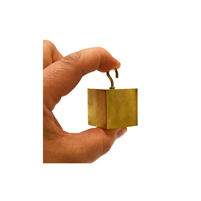 EISCO Density Cubes Set with Hooks - Includes 4 Metals