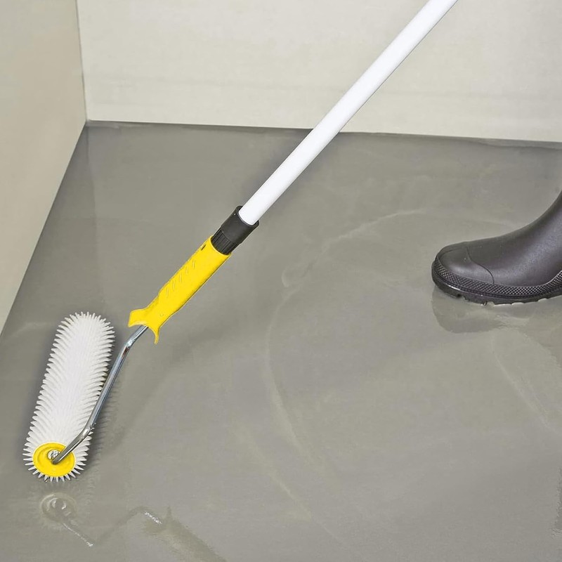 15 cm Stachelwalze für selbstnivellierende Böden, Epoxid- und Latexböden, Verbundwalze,