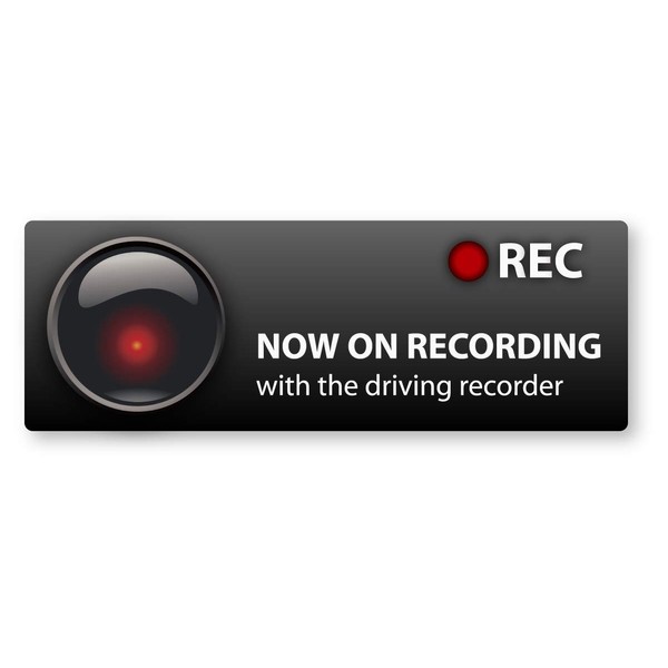 This dash cam includes a night sticker, and as it