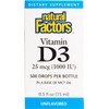 Natural Factors Vitamin D3 1000iu liquid 0.5 OZ (Multi-Pack)