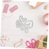 TEHAUX 1set Heart Metal Cutting Dies Embossing Stencils for Scrapbooking