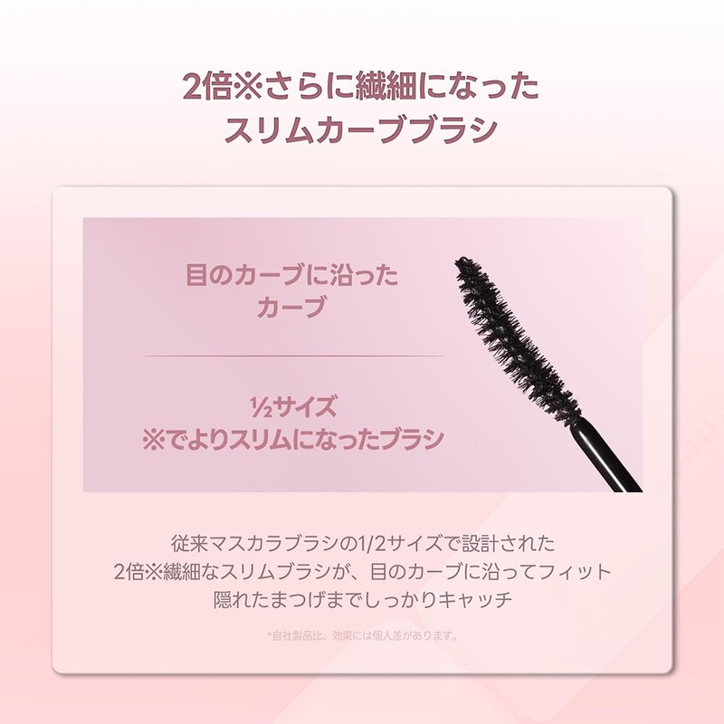 Milk Touch Iconic Mascara (Long) Waterproof Curl Keep Fiber Filled