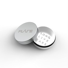 Flare Audio Pocket Capsule Silver - Tough Aluminium, Water-Proof, Screw Lid