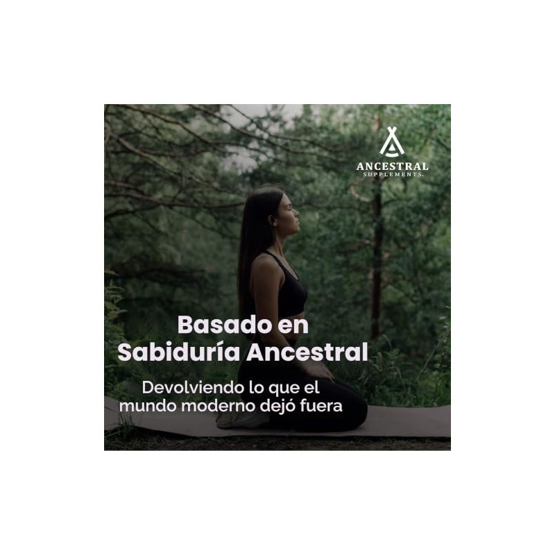 Ancestral Supplements Suplemento cerebral de carne de res alimentado con