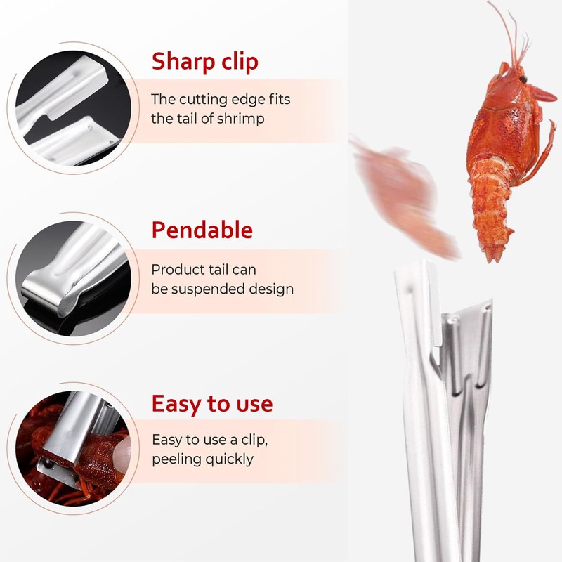 Crawfish Peeler Tool | Crawfish Tail Remover Tool | Multifunctional