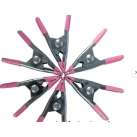 Crafter's Square Craft Claps 2 inch Heavy Duty Spring Clamps - 6 pc Set-Exclusive