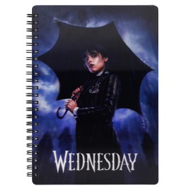 SD TOYS - Wednesday 3D Rain Effect Notebook