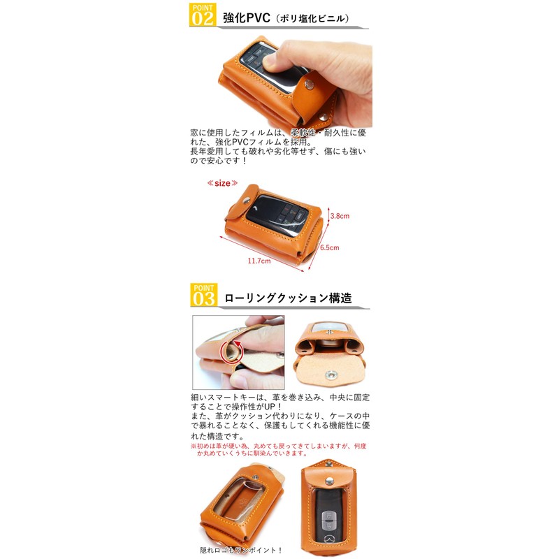 Ricky's Multi-Key Case, Max, Smart Key, Storage Pocket, Remote Control,