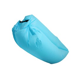 Dapetz ® Inflatable Lounger Air Sofa Portable Waterproof Camping, Travelling, Beach Chair, Anti Air Leaking Couch Air Chair for Indoor/Outdoor Movies Music Festivals – Pump-Free Air Hammock (Blue)