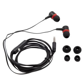 GETTTECH AUDÍFONOS con MICRÓFONO Hard Rojo (MI-1250R)