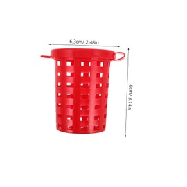 Totority 10pcs Large Bait Cage for Shrimp and Crab Durable Outdoor Fishing Accessory with Large Capacity Bait Cup for All Skill Levels Lightweight and Portable Design