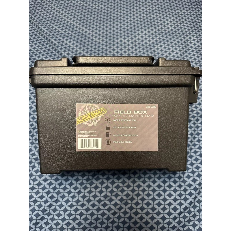 GUIDESMAN FIELD BOX WATER RESISTANT SEAL TONGUE AND GOOVE 11.5”