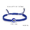 Evil Eye String Kabbalah Hamsa Hand Cord Bracelet Hand-Woven Adjustable
