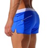 TONLEN Traje de baño corto para hombre con bolsillo con