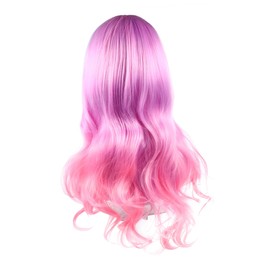 LALAFINA Long Curly Hair Wig for Women Girls Stylish Cosplay Wig Comfortable Natural