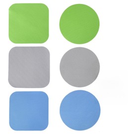 6 Pcs Jar Opener Gripper Pad, Silicone Multi-Function Anti-Slip Heat Insulation Coasters Bottle Opener for Opening Cans Jars Kitchen Gadgets