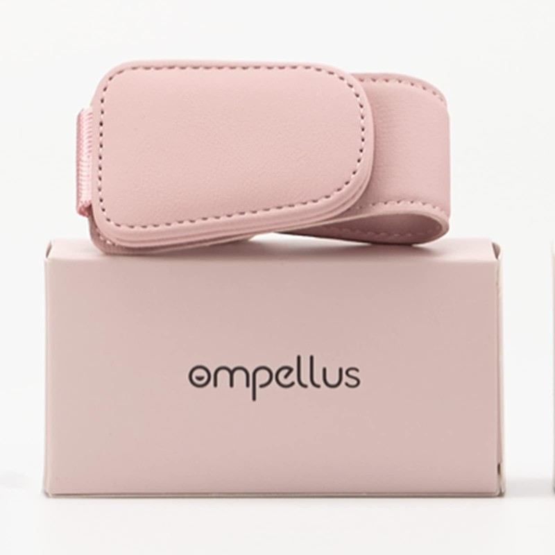 Ompellus 2 Pack Magnetic Leather Sunglass Holder, Eyeglass Hanger Clip