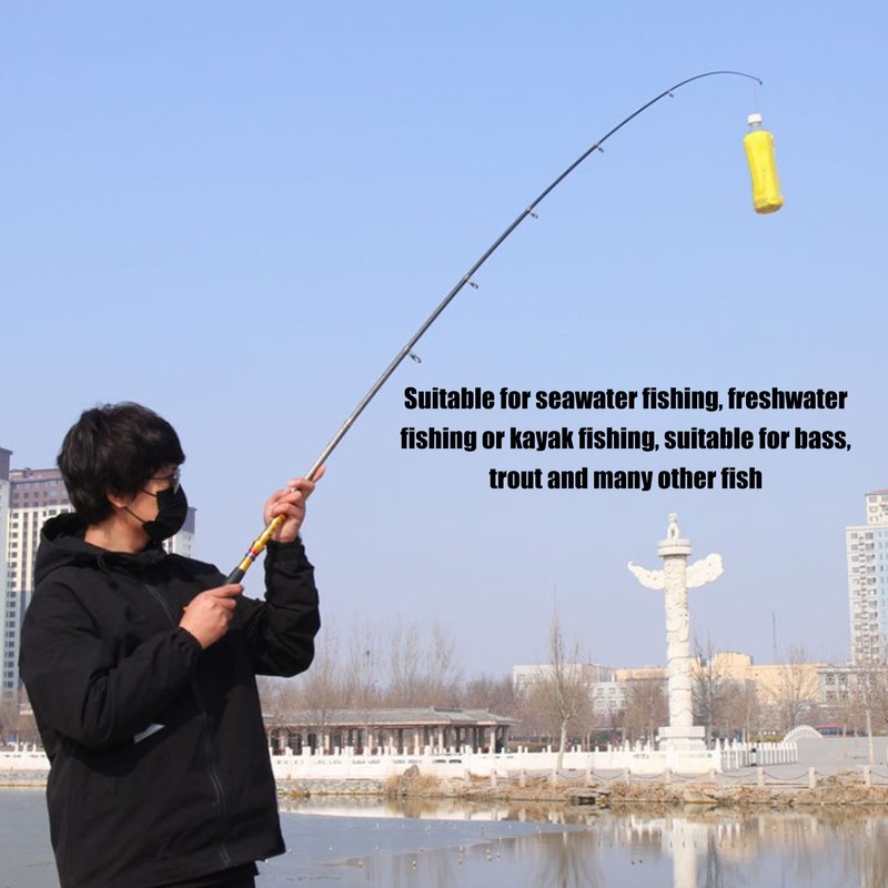 Fishing Rod Telescopic High Sensitivity Lightweight Fishing Pole With Storage