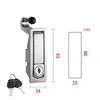 STHang-D 4PCS Compression Latches Lock, Trigger Latch Lock, Silver Powder