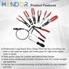 Handor 9pcs Hose Clamp Pliers, Wire Long Reach Hose Clamp