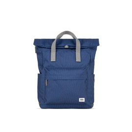 ROKA London Canfield B Denim Dark Wash Medium Recycled Canvas Backpack Rucksack
