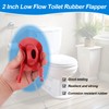 Universal Toilet Tank Replacement Kit Toilet Flush Flapper Repair Kit