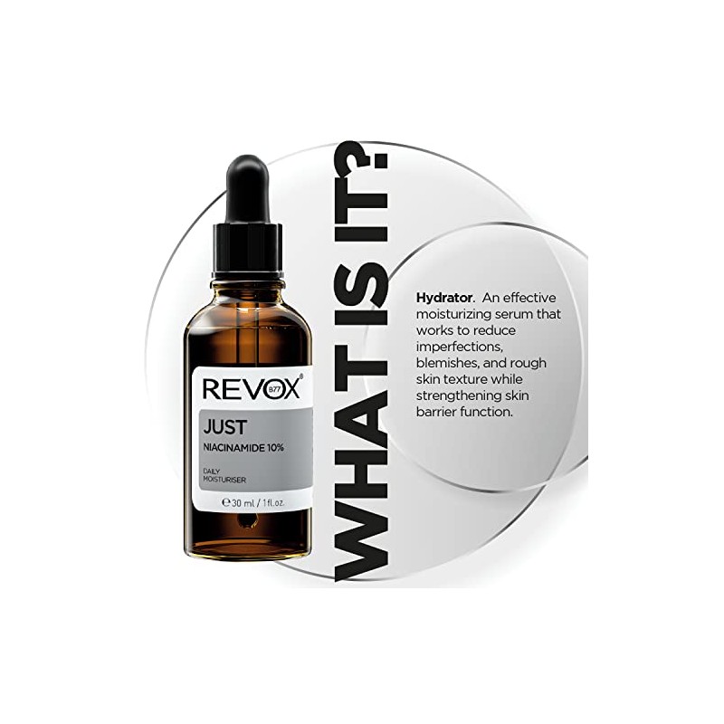REVOX B77 JUST NIACINAMIDA 10% HIDRATADOR DIARIO 30ML