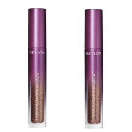 Revlon Pack of 2 Crystal Aura Limited Edition Liquid Alloy Eye Shadow, Palm Reader 001