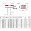 sourcing map 5528 GL5528 Photoresistors 5 mm Light Sensitive Photoresistor