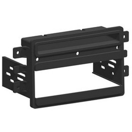 Scosche LN1434B Compatible with 2007-14 Lincoln Navigator ISO DIN w/Molded Pocket Dash Kit Black, non-Nav models