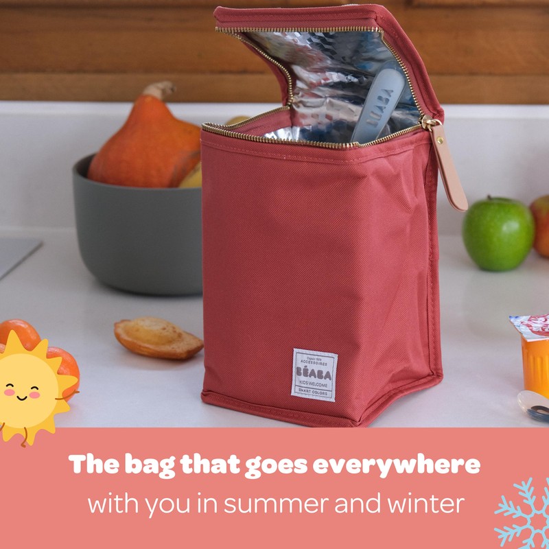 BÉABA - Insulated bag for baby meals - Spacious -