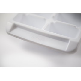 Kitch Ice Tray Easy Release White Ice Cube Trays, 16 Cube (Pack of 2) (2867-WHT-2)