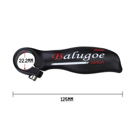 Cycle Bike Bar Ends Carbon Fiber MTB Mountain Bike Bicycle Handlebar Ends