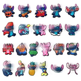 Pack of 22 Shoe Charms, Cartoon PVC Shoe Pins, DIY Shoe Decoration, Shoe Pin Kids, Shoe Pins, for Kids Parties, Gift, Polyvinyl Chloride