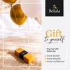 Belula Belula 100% Boar Bristle Hair Brush Set. Soft Natural