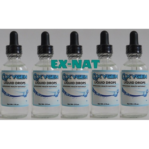 5 Oxygen Liquid Drops Promotes Healthy Stabilized Cellular Energy Levels
