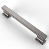 Asidrama 10 Pack 5 Inch(128mm) Brushed Black Nickel Kitchen Cabinet