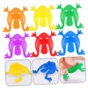 Kisangel 20pcs Pressing Jumping Frogs Bouncing for Fun Holiday Boys
