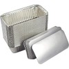 ezkart |Pack of 50| Strong Quality Aluminium Disposable Reusable Foil