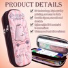JYJLLM 3D Cartoon Pencil Case for School Kids - Double