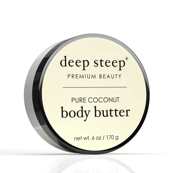 Deep Steep Body Butter (Pure Coconut, 6oz)