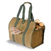 2-in-1 Firewood Carrier, Canvas Log Carrier for Firewood, Firewood Tote