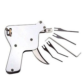 Loboo Idea Lock Pick Gun, Locksmith Lock Picking Tool, Door Lock Opener Lockpick Set (UP) (Lock Pick Gun)
