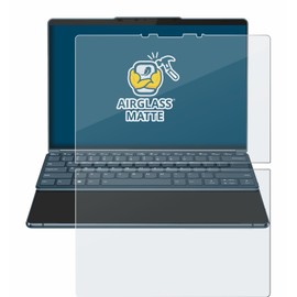 BROTECT Anti-Glare Protective Glass for Lenovo Yoga Book 9i Gen 8 Protective Film Tempered Glass Matt [Extremely Scratch-Resistant 9H, Anti-Reflection]