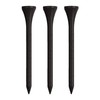 IZZO Golf Wood Golf Tees, 1.75 Inch, Black, 200 Pack