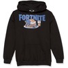 FORTNITE Cat Pancakes Youth Pullover Hoodie Black